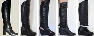 CarouLLou.com - Carou LLou - My redesign -black boots-S